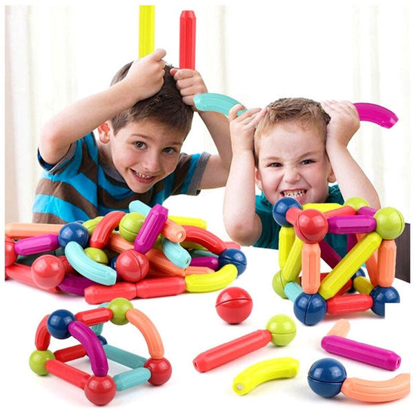 Magnetic Sticks Building Blocks For Kids Early Development