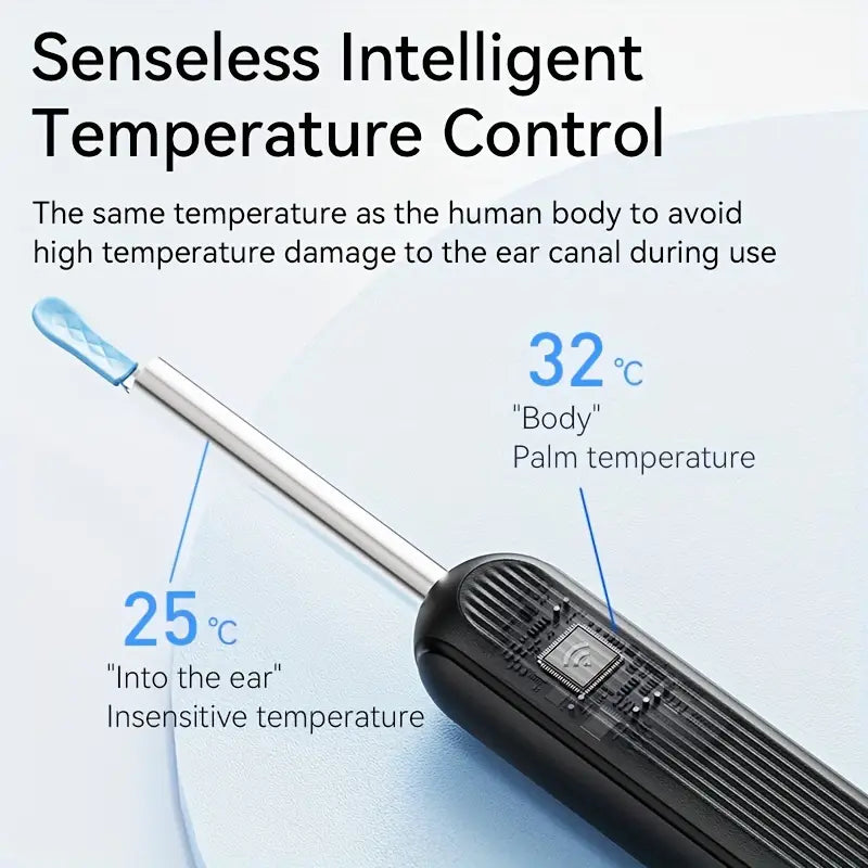 1080P HD Ear Wax Removal Tool with Camera-Rechargeable