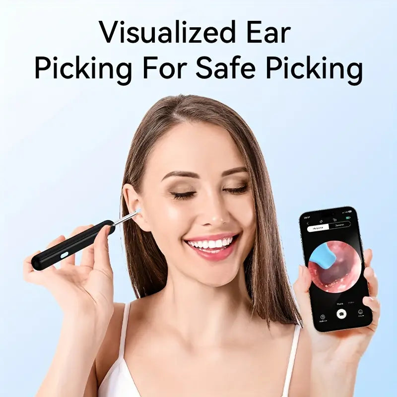 1080P HD Ear Wax Removal Tool with Camera-Rechargeable