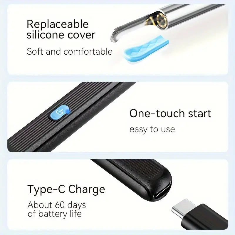 1080P HD Ear Wax Removal Tool with Camera-Rechargeable