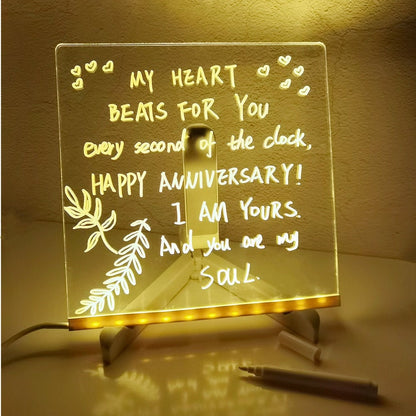 LED Note Board with Colors🎨