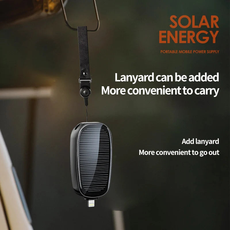 Solar Power Bank Emergency Keychain-50% Off