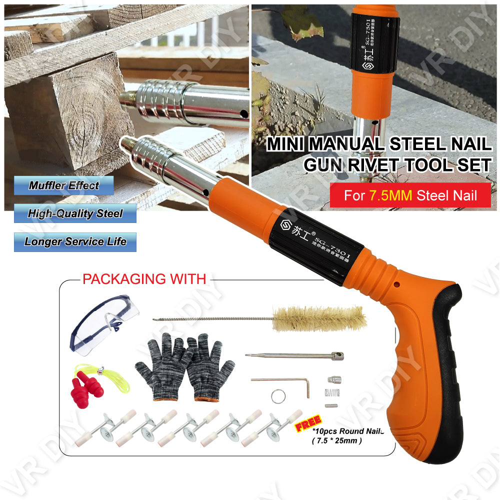Multipurpose Concrete Nail Gun Tool