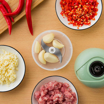 Quick Electric Garlic Grinder/Chopper (USB Rechargeable -50% OFF)