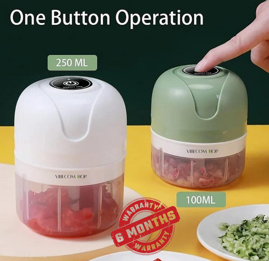 Quick Electric Garlic Grinder/Chopper (USB Rechargeable -50% OFF)