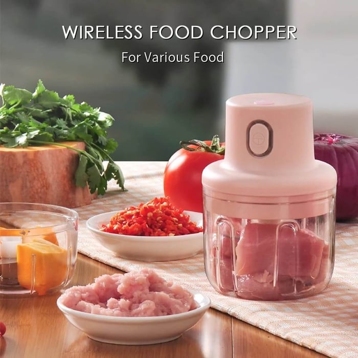 Mini Wireless Food Chopper-30% OFF