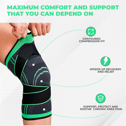 OrthoWare Premium New Knee Compression Sleeve