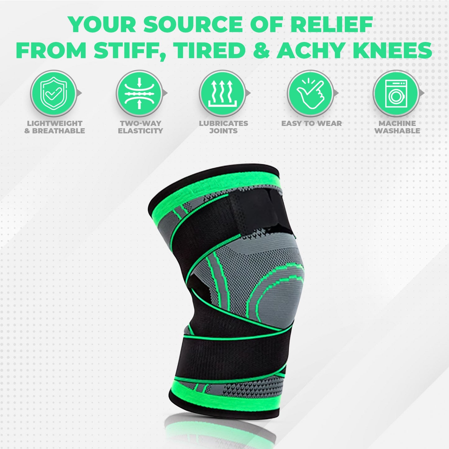 OrthoWare Premium New Knee Compression Sleeve