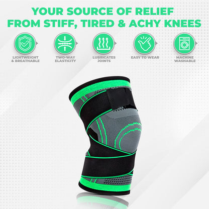 OrthoWare Premium New Knee Compression Sleeve