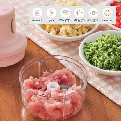 Mini Wireless Food Chopper-30% OFF