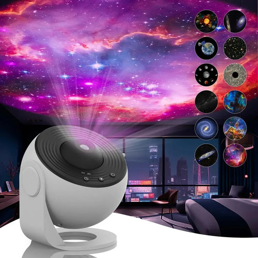 Night Light Galaxy Projector Starry Sky 360° Rotate