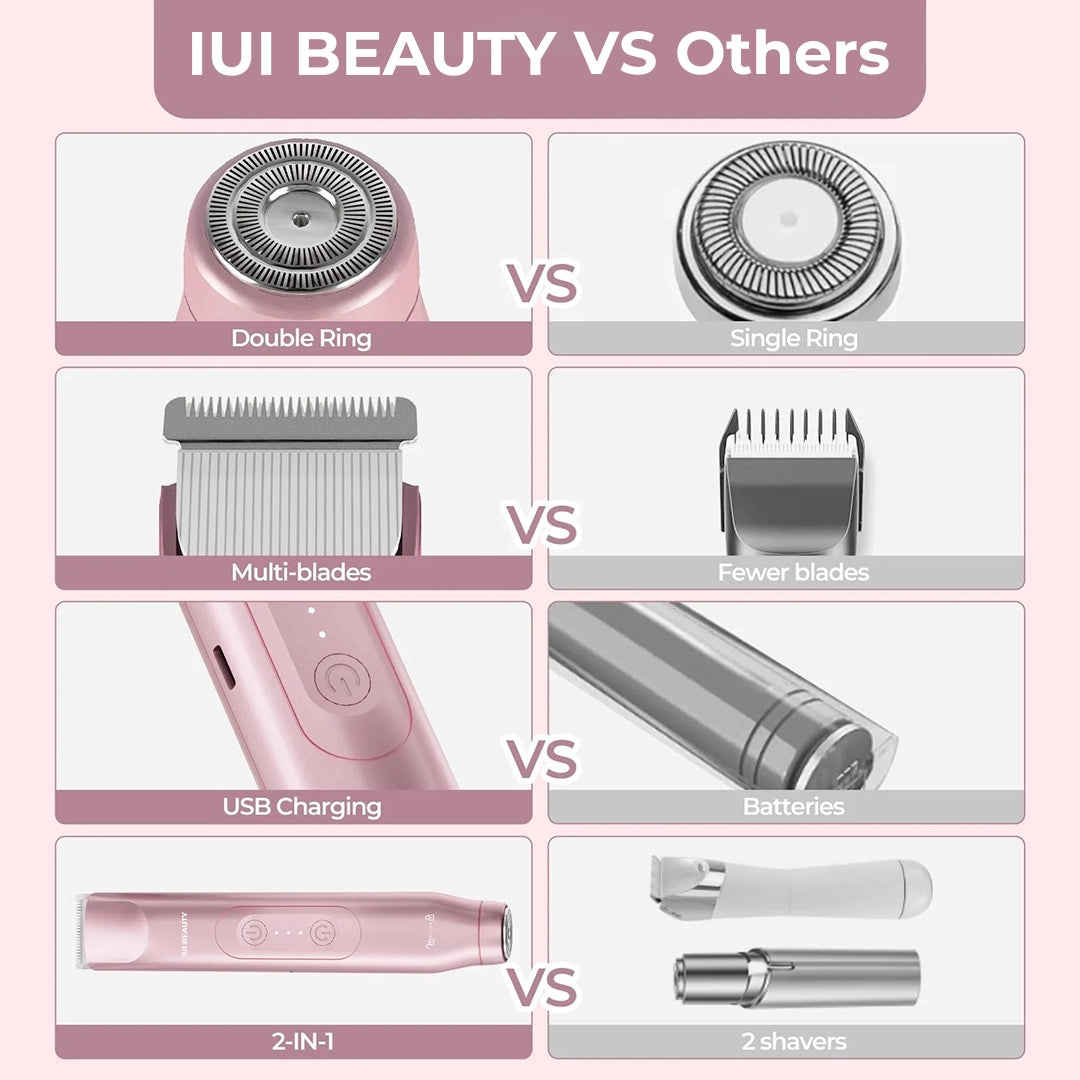 2-in-1 Painless Women Hair Trimmer 🔥Today Big Deals Only🔥