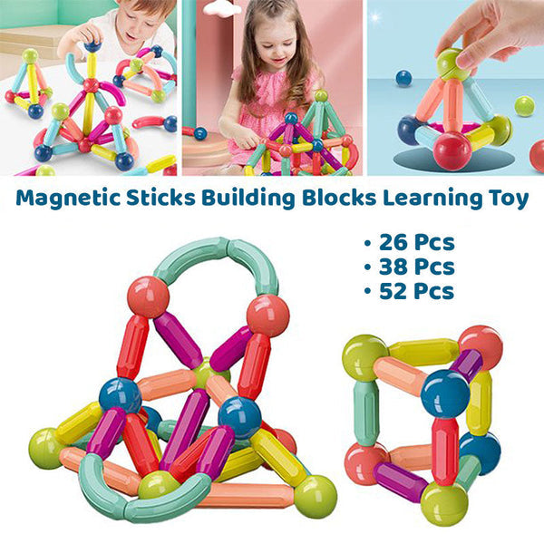 Magnetic Sticks Building Blocks For Kids Early Development