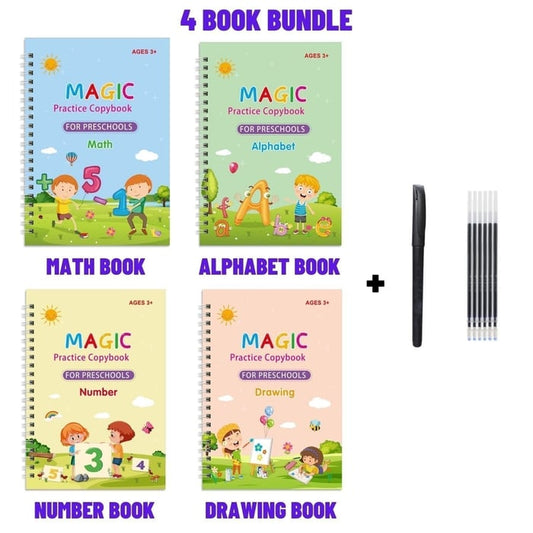 Magic Practice Copybook for Kids (BUY 1 & GET 3 FREE)