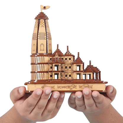 Shri Ram Janmabhoomi 3D Wooden Temple-Ayodhya
