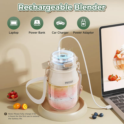 Multifunctional Portable Juicer Cup With Digital Display| ⭐⭐⭐⭐ 32,000+ REVIEWS