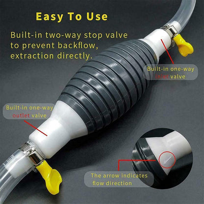 Instant Liquid Transfer Pump-car,bike,home(2 Meter Long)