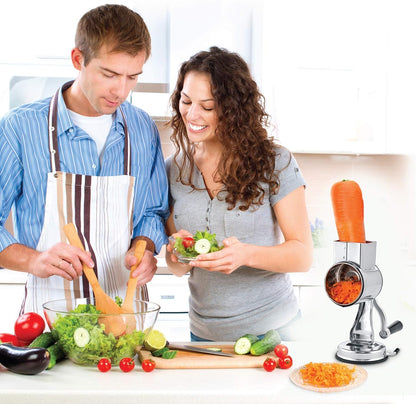 Stainless Steel Manual Grater Machine (KADU KASH)