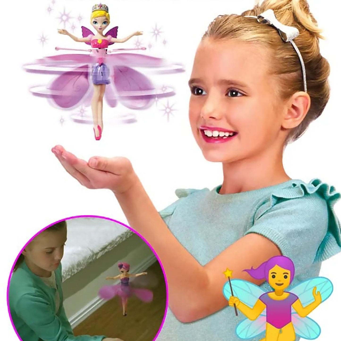 Flying Fairy Sensor Doll with USB Rechargeable-50% Off