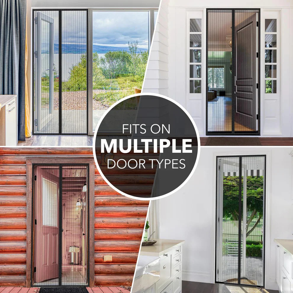 Mosquito Mesh Magnetic Door/Window Curtain