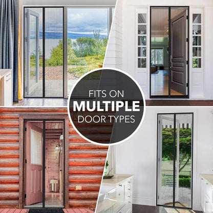 Mosquito Mesh Magnetic Door/Window Curtain
