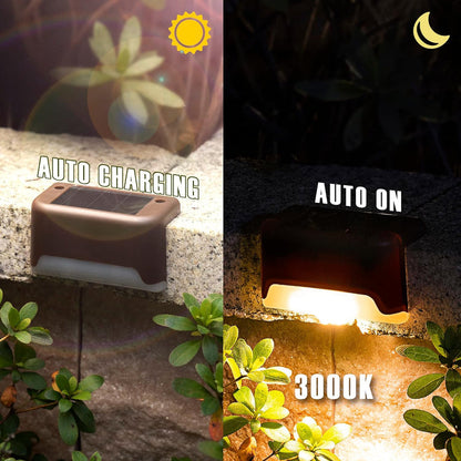 Solar Light for Staircase and Garden Waterproof(Buy 1 Get 1 Free)