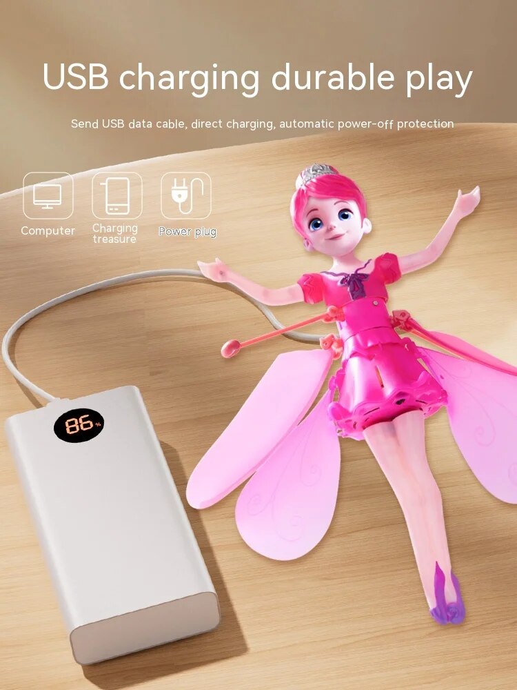 Flying Fairy Sensor Doll with USB Rechargeable-50% Off