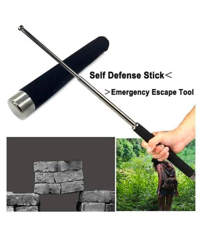 Self defence Stick Retractable Extendable(Get Free Carry Case)