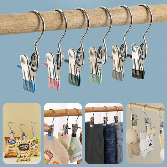 Multipurpose Hanger Hook Clips