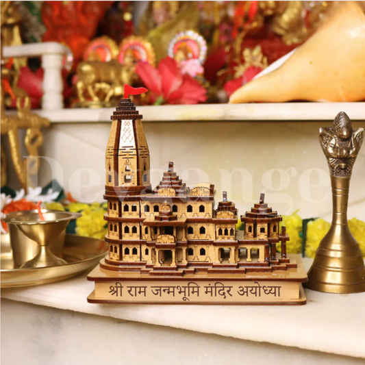 Shri Ram Janmabhoomi 3D Wooden Temple-Ayodhya