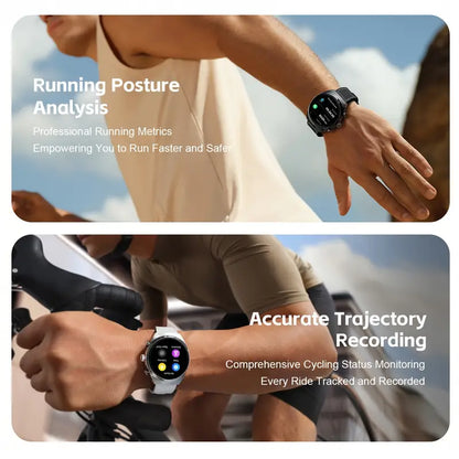 Zaiomi HD Smart Watch with Earbuds for iOS & Android