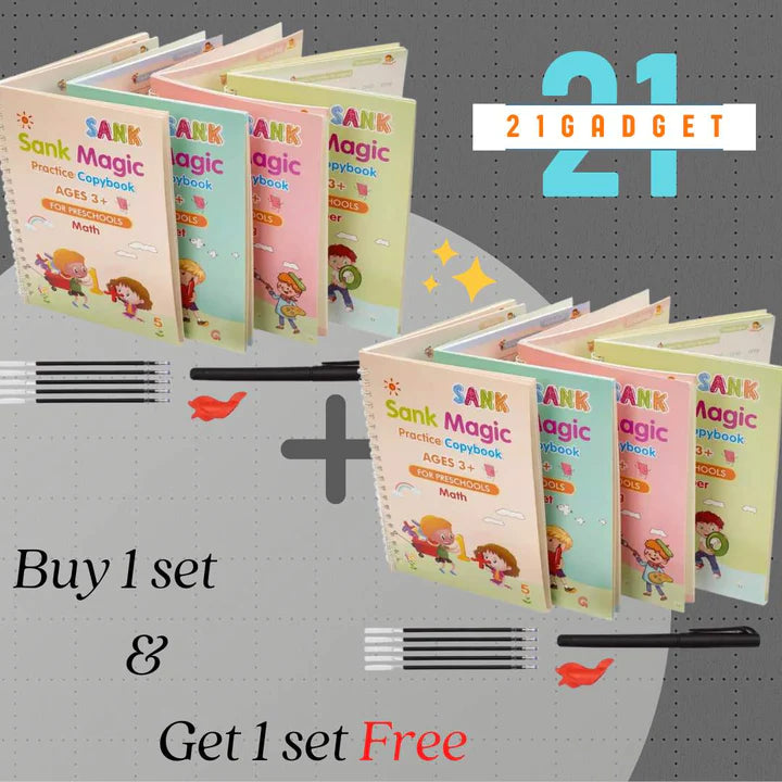 Magic Practice Copybook for Kids (BUY 1 & GET 3 FREE)