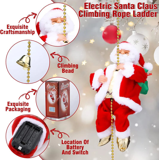 Santa Claus Musical Climbing Rope