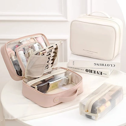 Multi-Compartment Cosmetics Bag- 50% Off Big Sale
