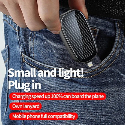 Solar Power Bank Emergency Keychain-50% Off