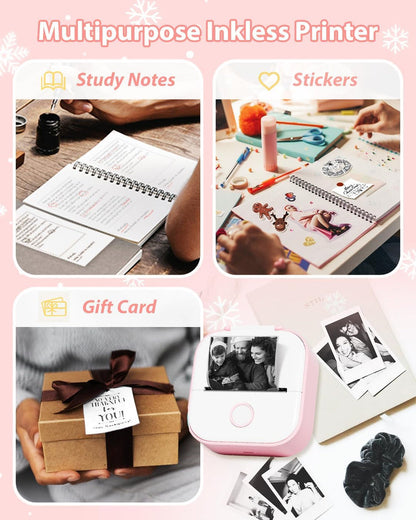 Portable Pocket Printer Inkless|⭐⭐⭐⭐ 33,000+ REVIEWS
