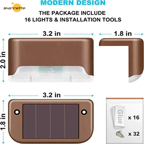 Solar Light for Staircase and Garden Waterproof(Buy 1 Get 1 Free)