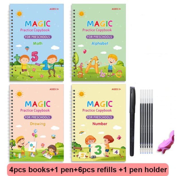 Magic Practice Copybook for Kids (BUY 1 & GET 3 FREE)