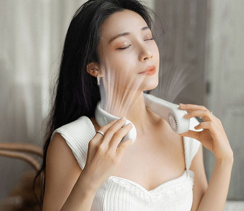 Portable Neck Fan USB Rechargeable- Summer 50% Off SALE