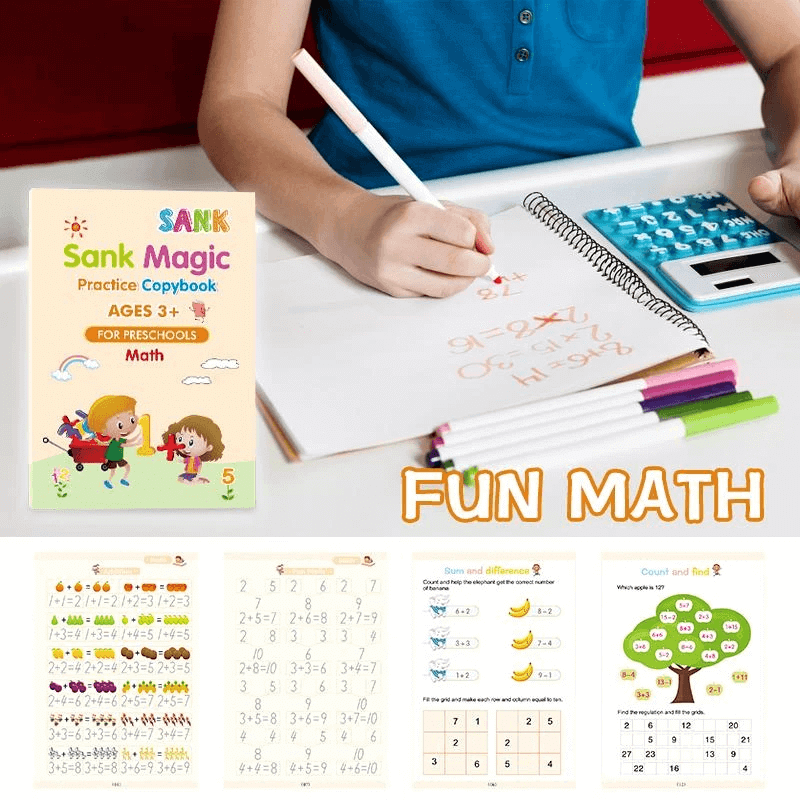 Magic Practice Copybook for Kids (BUY 1 & GET 3 FREE)