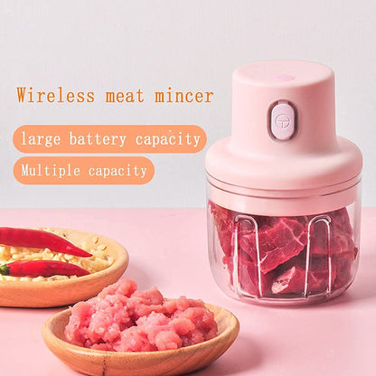 One touch Handy chopper- (Usb Rechargeable)