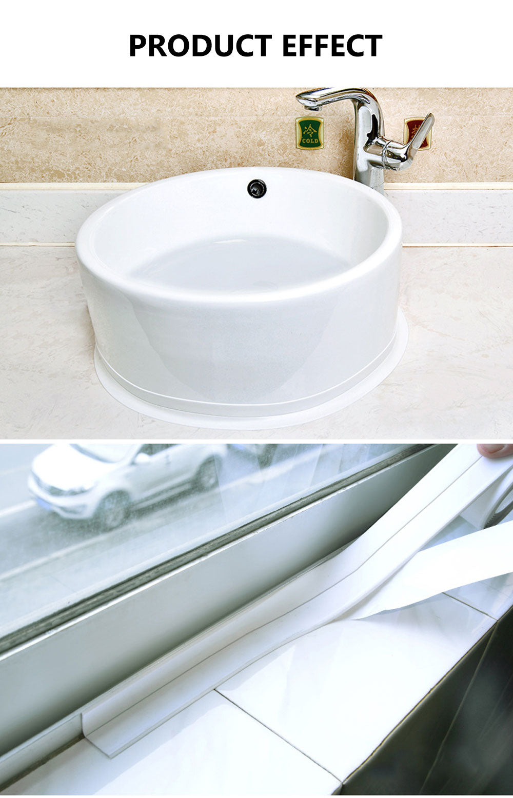 Magic Anti-Mold & Self adhesive Caulk Tape Strip(BUY1-GET1 FREE)