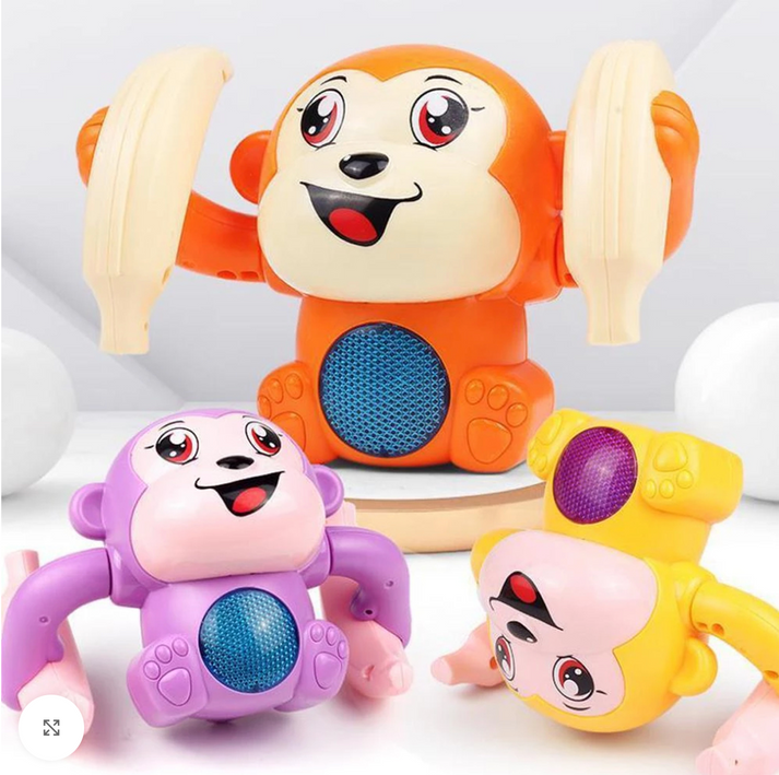 NO CRY™ Early infant flip and head monkey toy- 40% OFF