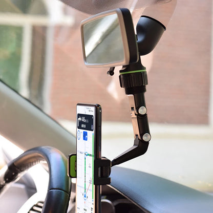 Multifunctional Rearview Mirror Phone Holder- 25% OFF