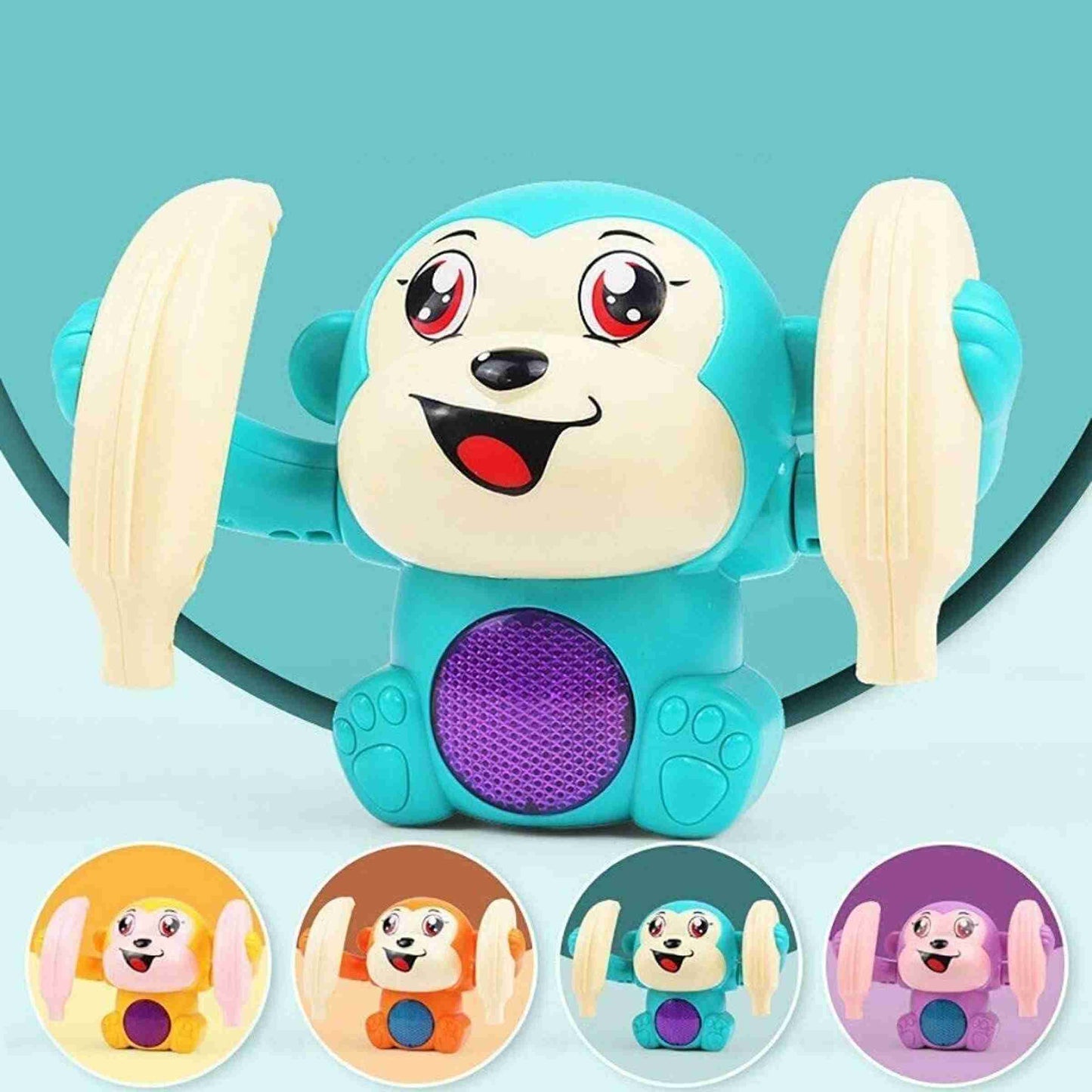 NO CRY™ Early infant flip and head monkey toy- 40% OFF