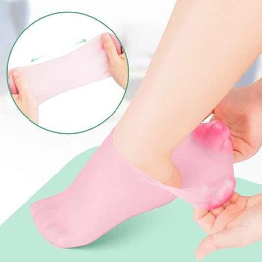 Women foot spa pedicure silicone socks