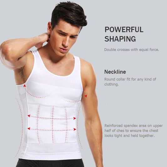 Men's Solid Compression Flexvest-50% OFF