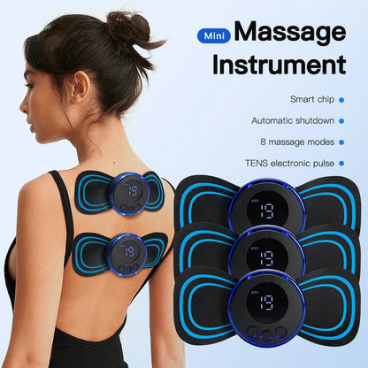 Mini Neck/Back Pain Relief Massager (Wireless)