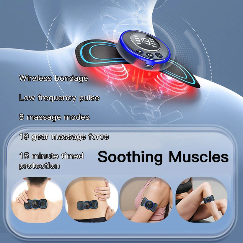 Mini Neck/Back Pain Relief Massager (Wireless)